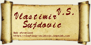 Vlastimir Šujdović vizit kartica
